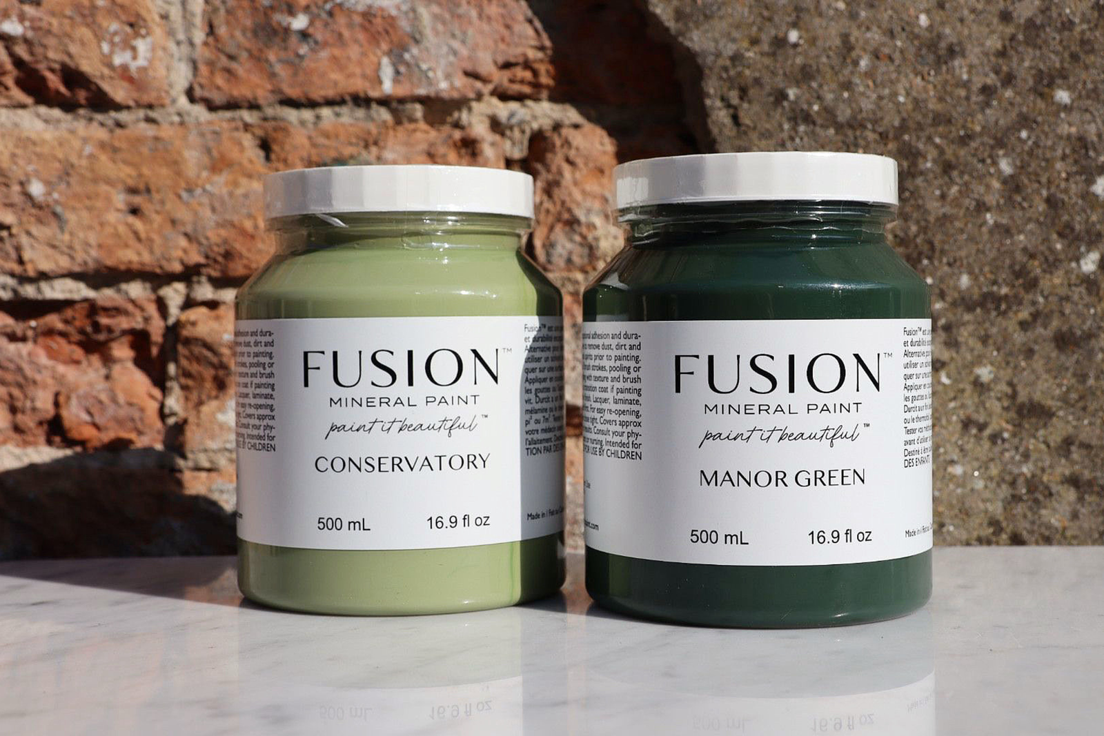Fusion mineral paint