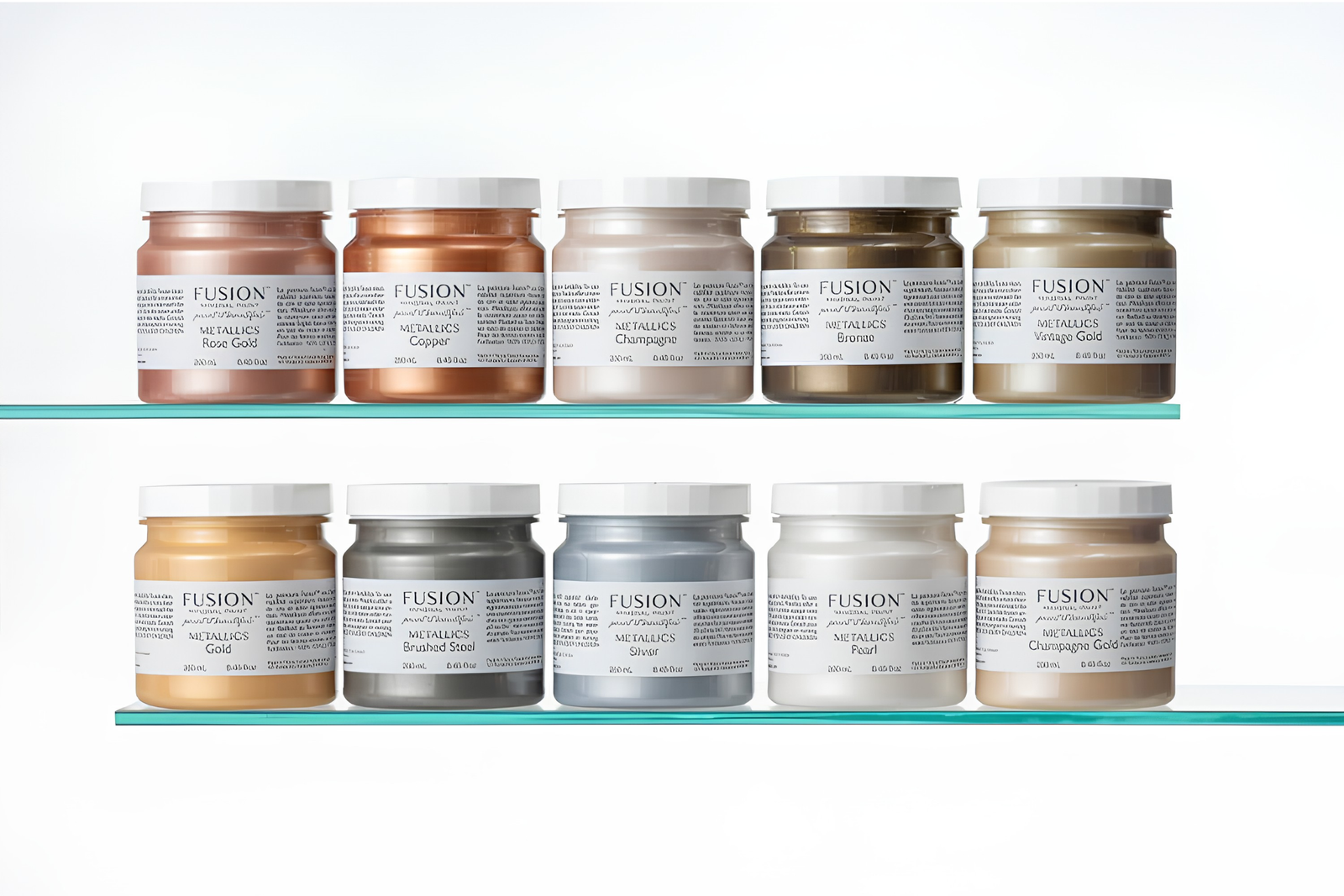 Metallics fusion mineral paint 