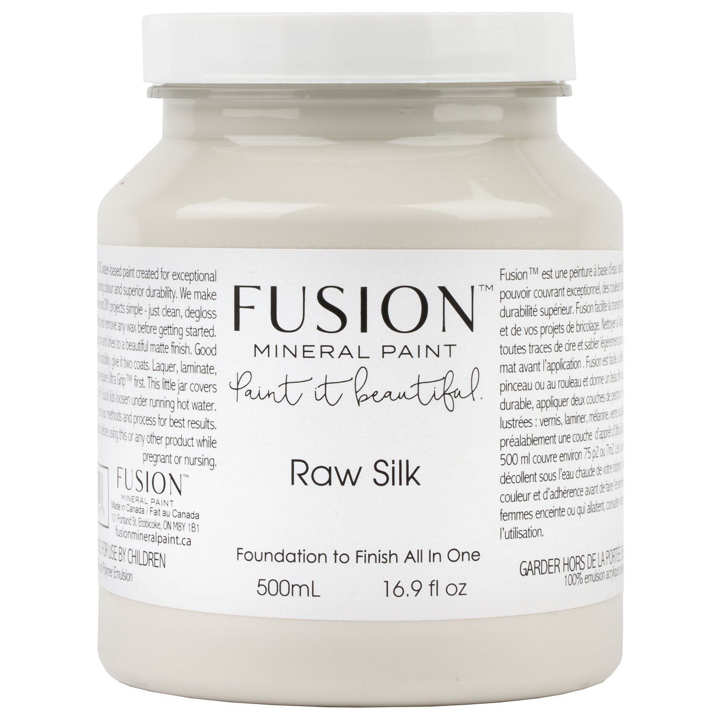 Raw silk